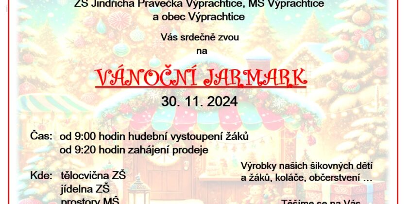 TRADIČNÍ JARMARK 30.11.2024